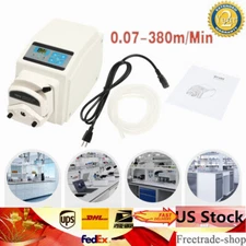 0.07~380 mL/min Flow Rate Variable Speed Peristaltic Pump with Pump Head YZ15