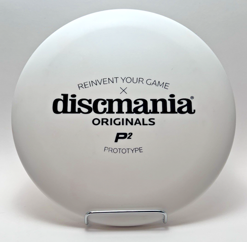 New Discmania Prototype P2 White with Black Stamp 173 g Putter Disc Golf