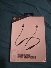 Muzz Wireless Neckband Bluetooth Headphones