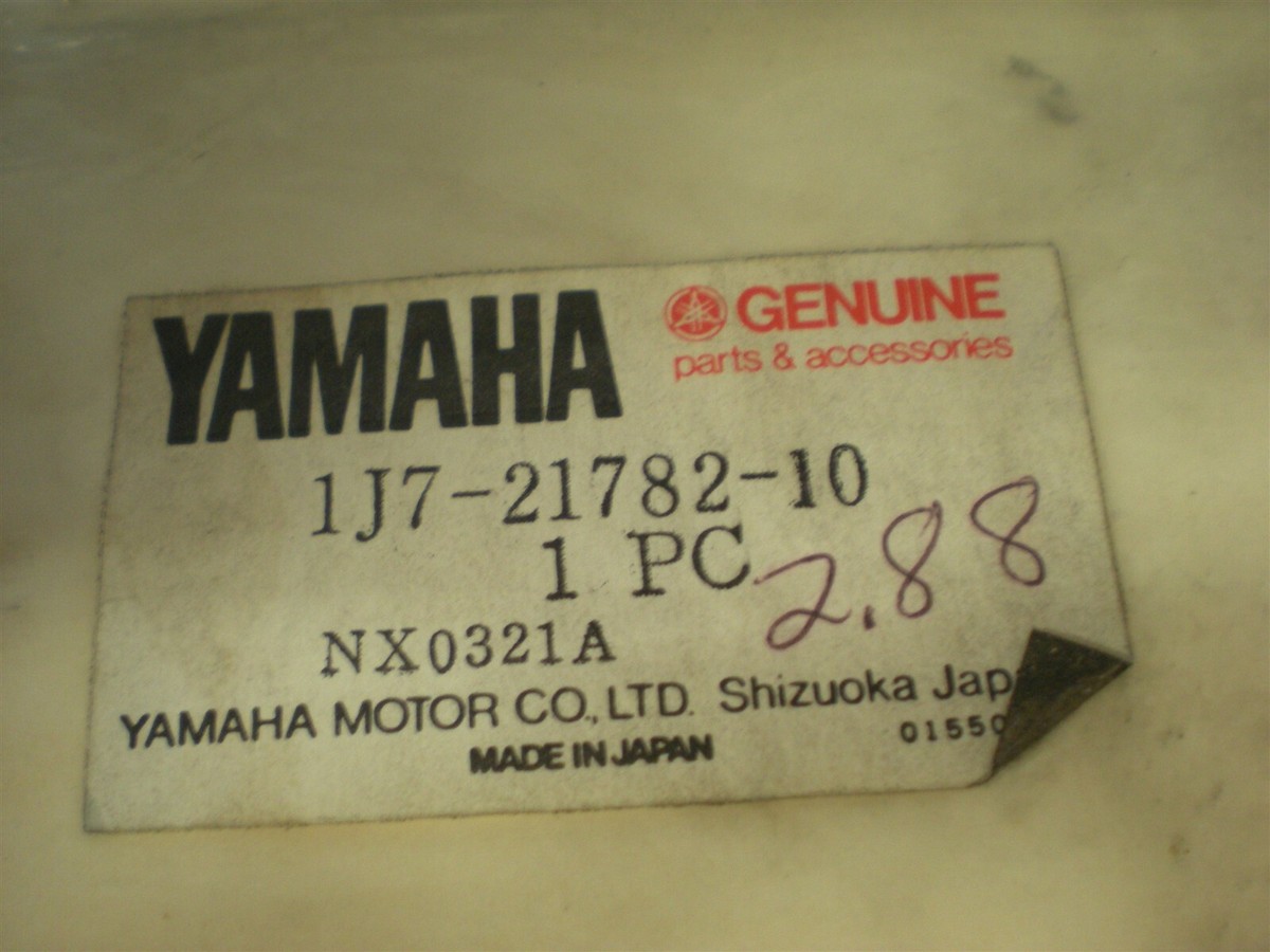 NOS OEM Yamaha Right Side Cover Emblem 1977 XS750 1J7-21782-10 | eBay