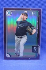 2015 Bowman Draft Chrome Purple Refractor /250 Kyle Wilcox #72 SP RC 1st