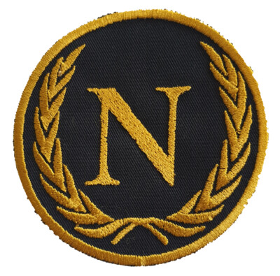 Écusson Napoléon Aigle Impérial Noir - Broderie Française, Scratch & Support