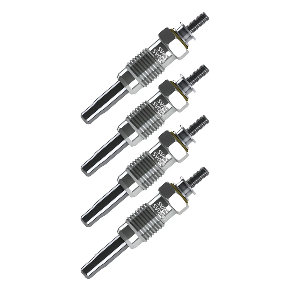 4x Candelette ad Asta 11 Volt per Renault 19 1 I 2 II Chamade Megane Scenic - Immagine 2 di 4