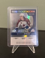 2021-22 Upper Deck Credentials - Debut Ticket Access #147 Bowen Byram - 215/599