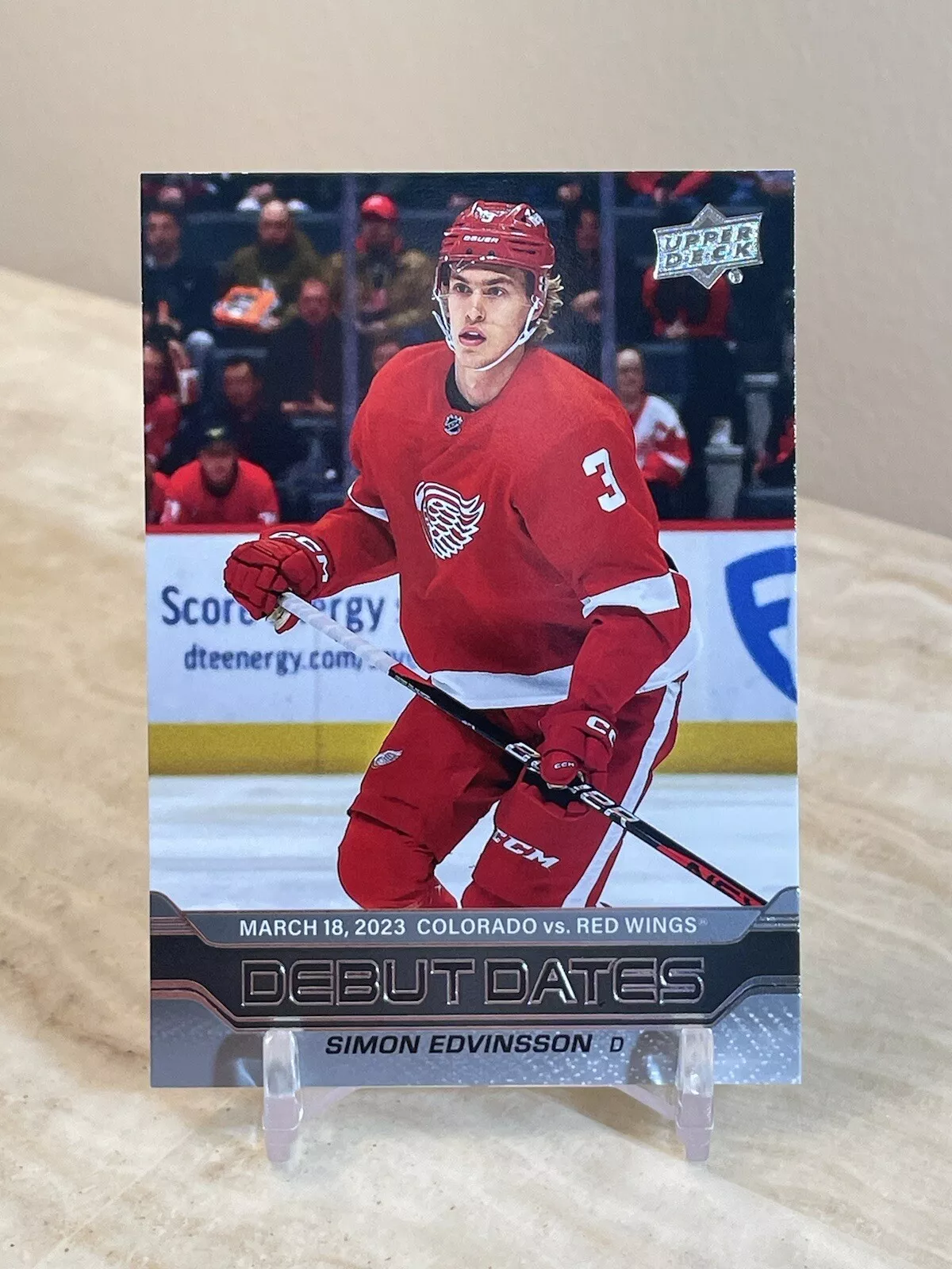 Simon Edvinsson trading card