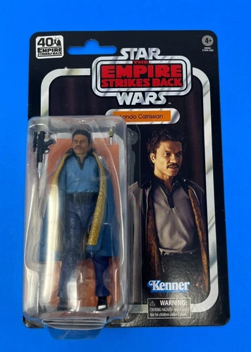 2020 Star Wars Lando Calrissian 6" Black Series 40th Empire Strikes Back Kenner 