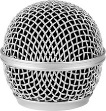 Talent - DM-RG - Universal Steel Mesh Replacement Microphone Grille - Gray