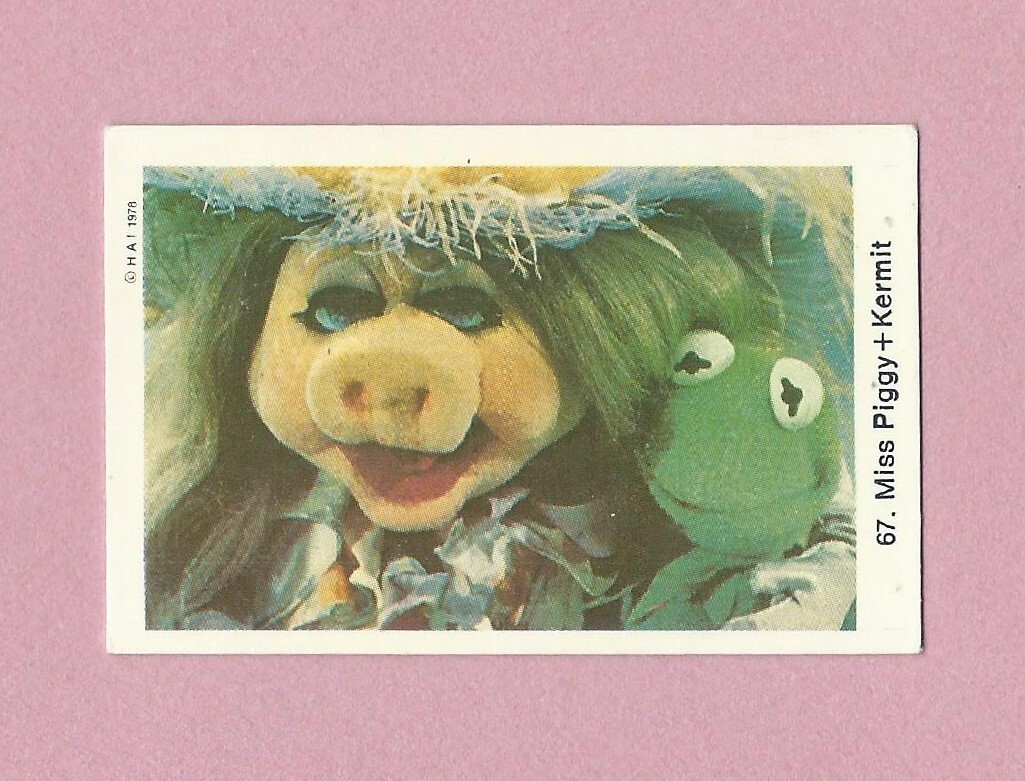 1978 Swedish The Muppet Show #67 Miss Piggy - Kermit The Frog | eBay