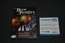 DEEP PURPLE signed autograph in person DVD live IAN GILLAN, ROGER GLOVER ACOA