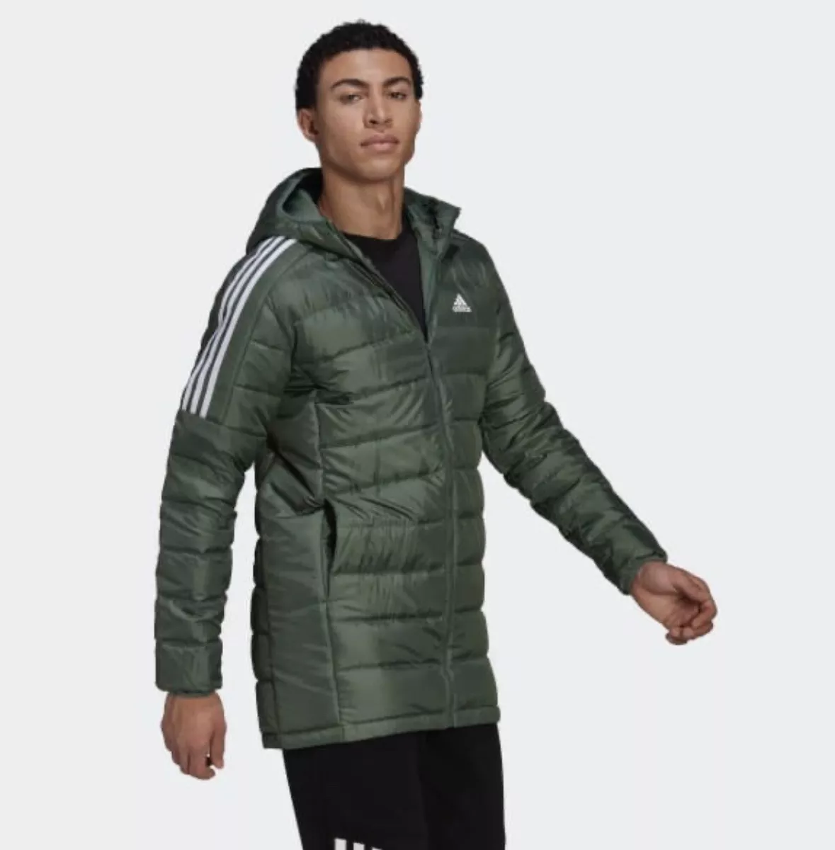Men's adidas Essentials Down Insulated Parka Jacket HK4645 | NWT