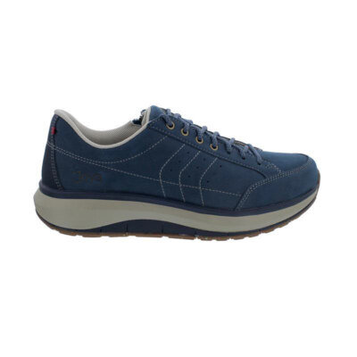 Joya Moscow Zip Blue, Nubukleder, Schnürung und Reißv., Wave-Sohle, Kategorie Em