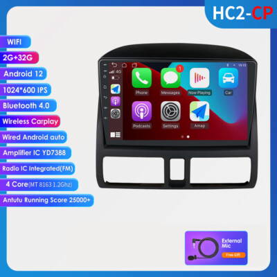 9'' Für Honda CR-V II CRV 2 2000-2006 Carplay Autoradio Navi GPS Android 12 32GB