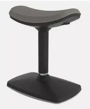 Learniture Adjustable-Height Active Motion Stool w/Saddle Seat - Flexible Sea...