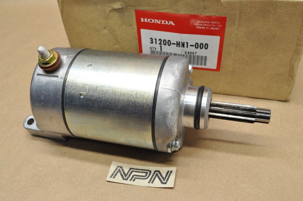Starter Motor For Honda TRX400EX ATV (2005-2008) - Replaces OEM 31200-HN1-A41, 12V, 9-Tooth
