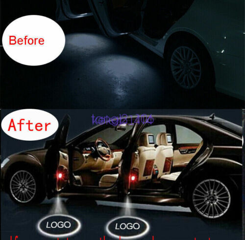 2Pcs Audi QUATTRO LOGO GHOST LASER PROJECTOR DOOR UNDER PUDDLE LIGHTS FOR AUDI - Afbeelding 1 van 6