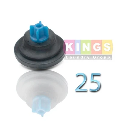 FOR WASCOMAT, HUEBSCH,SPEED QUEEN,UNIMAC 25pk Diaphragm for Wascomat,Huebsch,Speed Queen,Unimac, 823492 F8431101 G300202