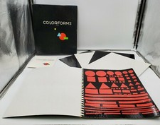 Colorforms 50th Year Anniversary - Original Geometric Color Shapes Set - 2001