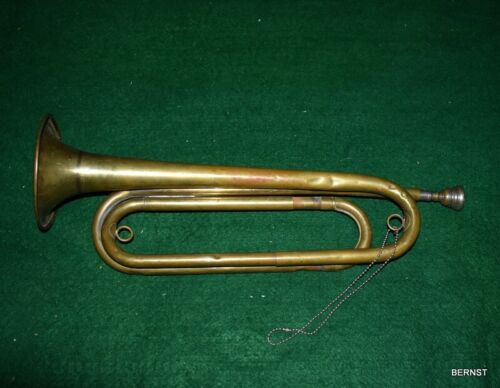 VINTAGE BOY SCOUT REXCRAFT OFFICIAL BUGLE - TENDERFOOT INSIGNIA