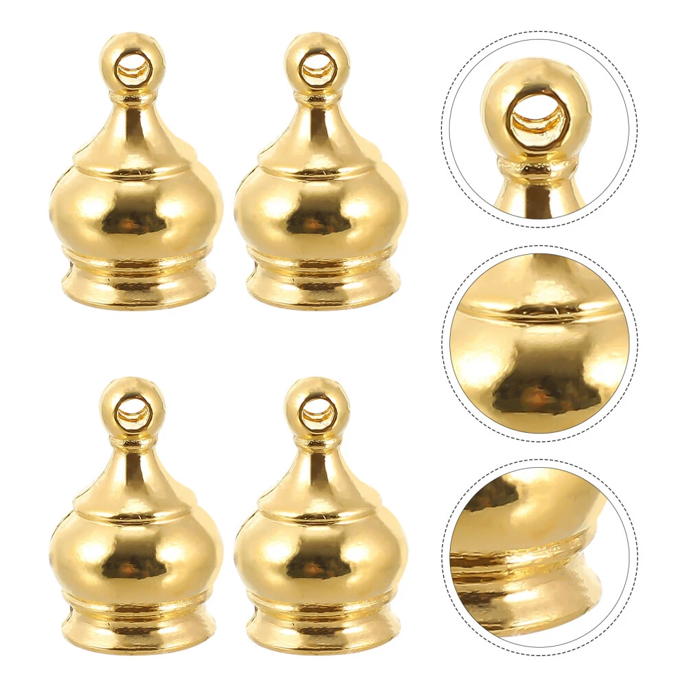 4 Pcs Shade Knob Light Screw Caps Lamp Accessories Antique Lamp