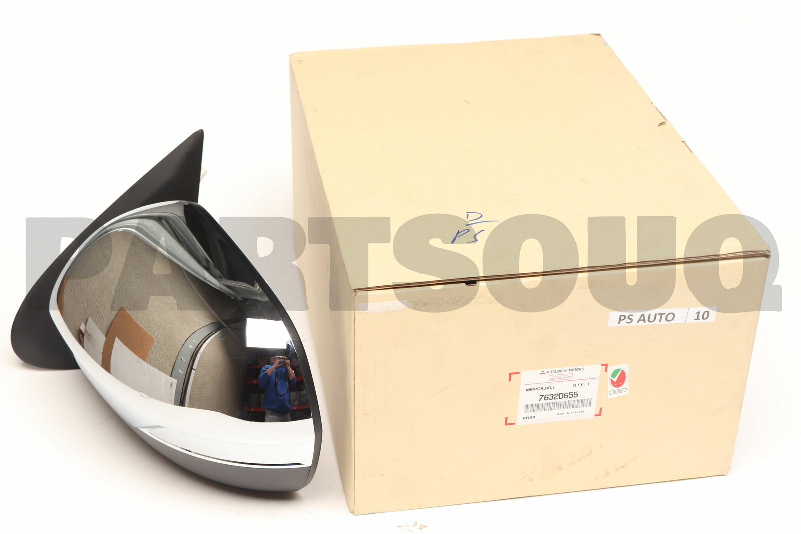 7632D655 Genuine Mitsubishi MIRROR ASSYDOORLH | eBay