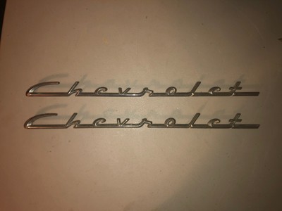 53 Corvette Script 1953 Chevrolet side script - CorvetteForum - Chevrolet Corvette Forum ...