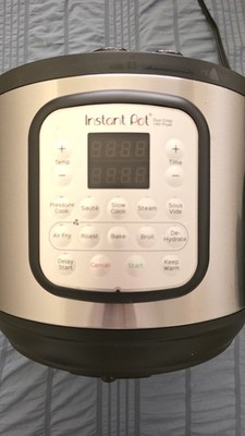 Instant Pot Duo Crisp AF8 8 Qt with Air Fryer Accessories