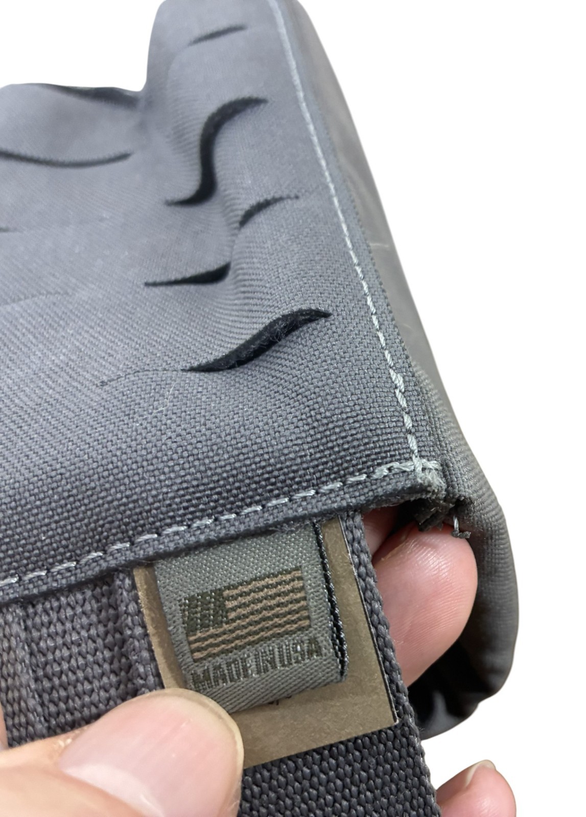 Hill People Gear 3" 16 oz Bottle Holster V2 Pouch Molle Manatee Grey