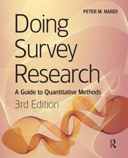 Doing Survey Research Paperback Peter Nardi