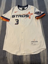 2025 Nike Houston Astros City Connect Jeremy Pena Size 44 Jersey