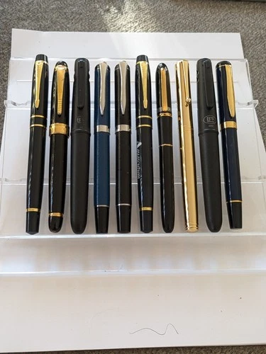 Vtg 10x Fountain Pen Lot - Steel Nibs image 11