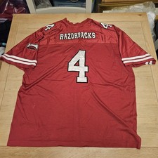 Vintage Starter Jersey Arkansas Razorbacks Jersey #4 Razorbacks Top Zustand