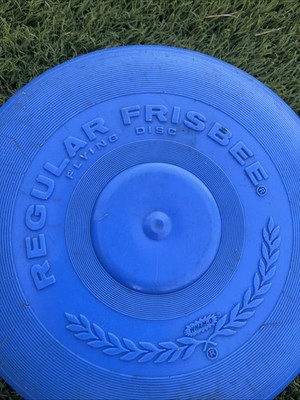 Wham-O Regular Frisbee Flying Disc Blue Collectible Toys Vintage 1966 Classic