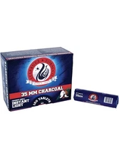 Starbuzz Coconut Shell Premium Quality Quick Light Charcoal 35MM- 100 Piece Box