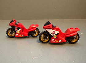 Lego Sets 60084: City Racing Bike Transporter Octane & 60113: Rally Car