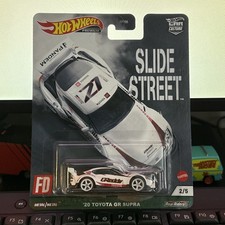 Hot Wheels Slide Street '20 Toyota GR Supra - White (GRJ79)