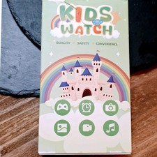 Kids Smartwatch Digital Emergency Calls Games Camera Music Player Black NEW