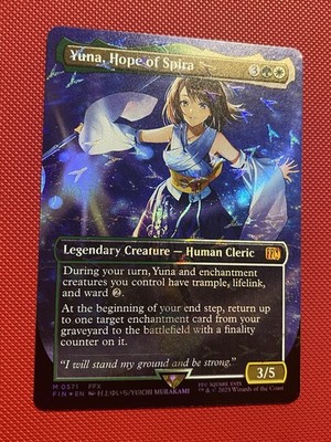 Yuna, Hope of Spira (Borderless) (Chocobo Track Foil) Final