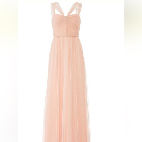 Amsale Blush Aisha Tulle Gown 20