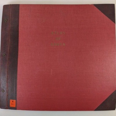 Atlas of Kenya. A comprehensive series of new and authentic maps prepared 881660