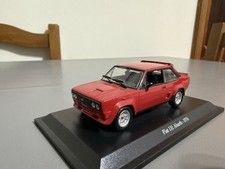 Modello Fiat 131 Abarth 1976 colore rosso scala 1:43 usato (f71)