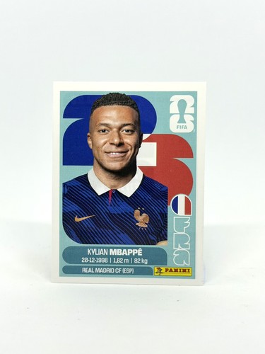 2026 Panini FIFA World Cup Sticker Kylian Mbappe France FRA 20 