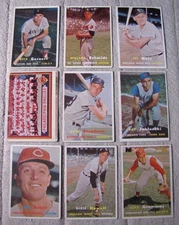 1957 Topps Baseball Cards (Pick Choose Complete) VG VG/EX EX