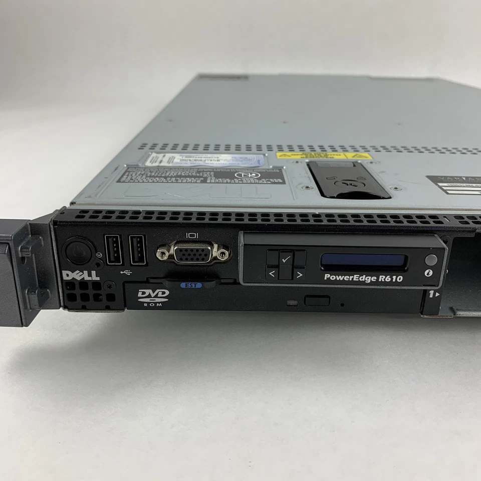Dell PowerEdge R610 Server 2x Xeon E5650  2.67 GHz 24 GB RAM No HDD No OS - Image 4 of 4