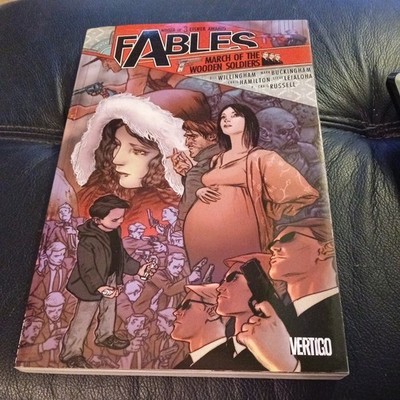 FABLES VOLUME 4 MARCH OF THE WOODEN SOLDIERS GRAPHIC NOVEL Collect #19-21, 23-27