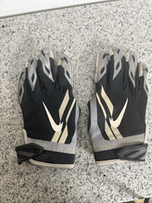 Nike Vapor Jet NFL Receiver Gloves Black Gray Adult Large Football Gloves