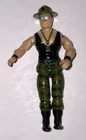Sgt Slaughter GI Joe Action Figure 1986 Hasbro ARAH Vintage 4 1/8" Tall
