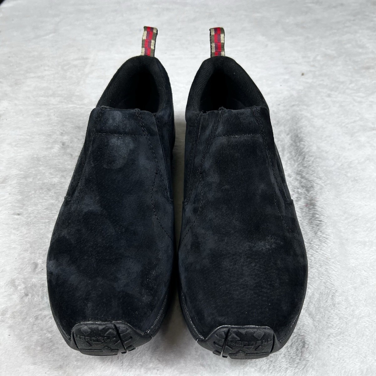 Merrell Moc Jungle Midnights Mens Black suede casual slip on shoes Sz 9.5 SKU 93 Jungle Moc Black Casual Shoes for Men for sale | eBay main image 3