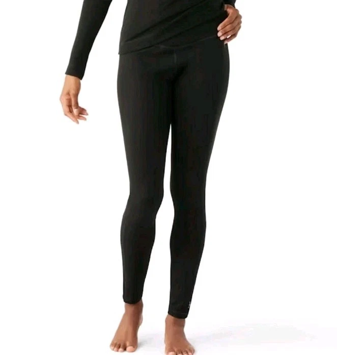 SmartWool Classic All Season Merino Base Layer Bottom Women NEW size Small Black