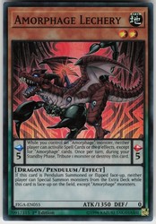 Amorphage Lechery FIGA-EN055 Super Rare 1st Edition Fists of the Gadgets