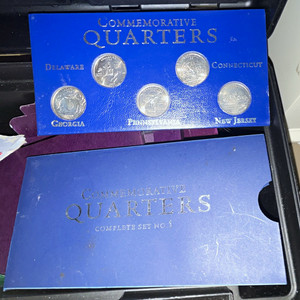 Commemorative State Quarters Complete Set No. 4 Holder Folder Album Lot